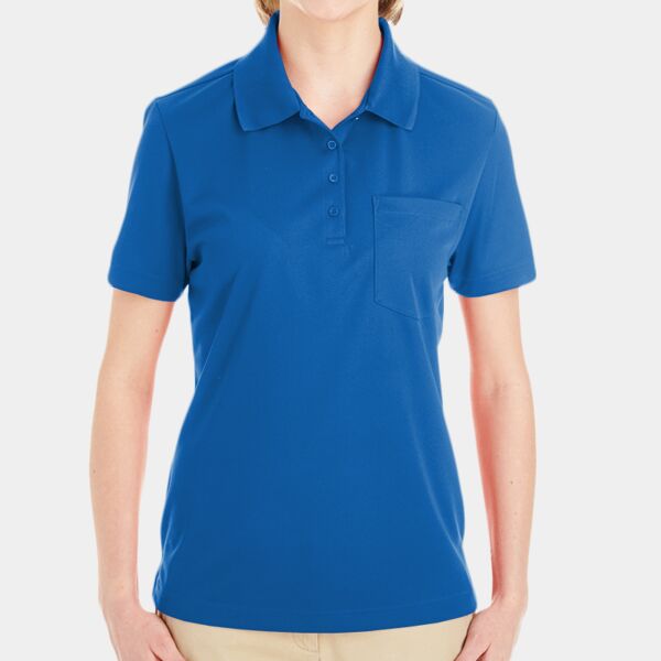 Ladies' Origin Performance Piqué Polo with Pocket Thumbnail