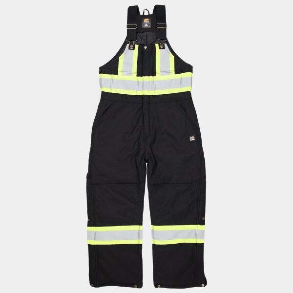 Men's Safety Striped Arctic Insulated Bib Overall Thumbnail