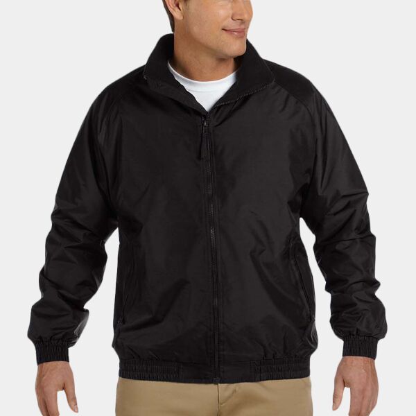 Adult Fleece-Lined Nylon Jacket Thumbnail