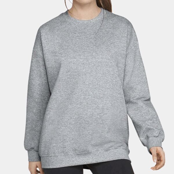 Adult Softstyle® Fleece Crew Sweatshirt Thumbnail