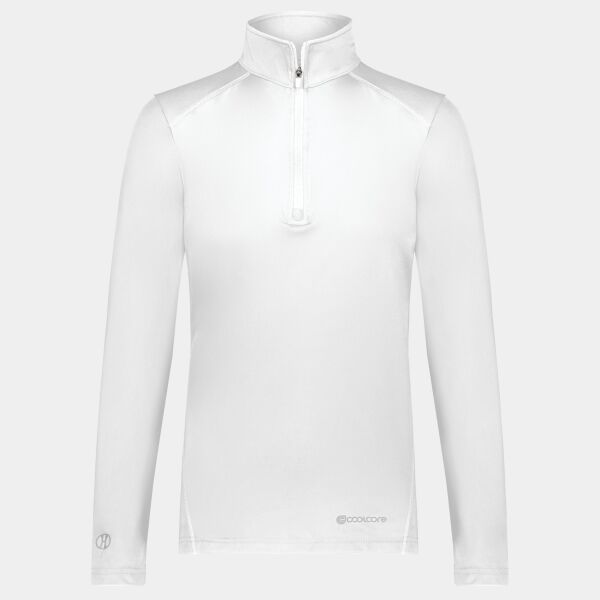 Ladies 1/4 Zip Pullover Powered by Coolcore(r) Thumbnail