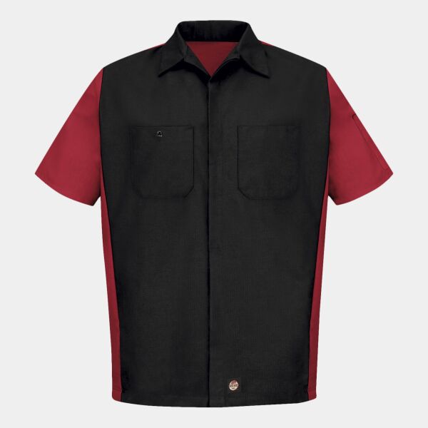 RED KAP® SHORT SLEEVE WOVEN CREW SHIRT Thumbnail