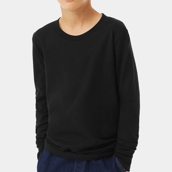 Youth Heather CVC Long-Sleeve T-Shirt Thumbnail