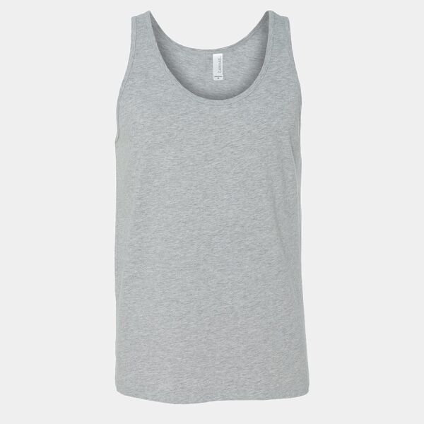 Unisex Heather CVC Tank Thumbnail
